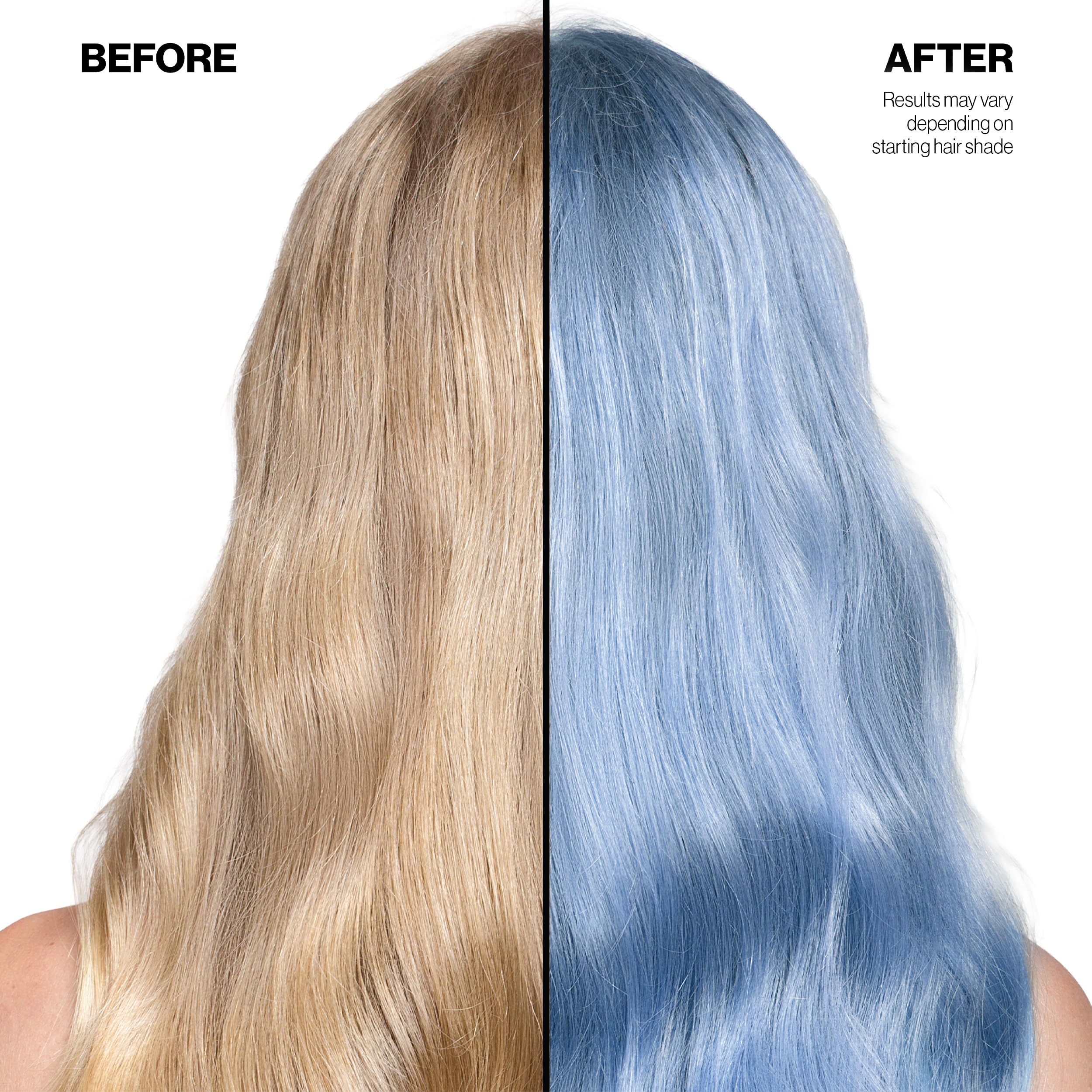 12 fl oz packaging of Keracolor Silver Blue color depositing conditioner.