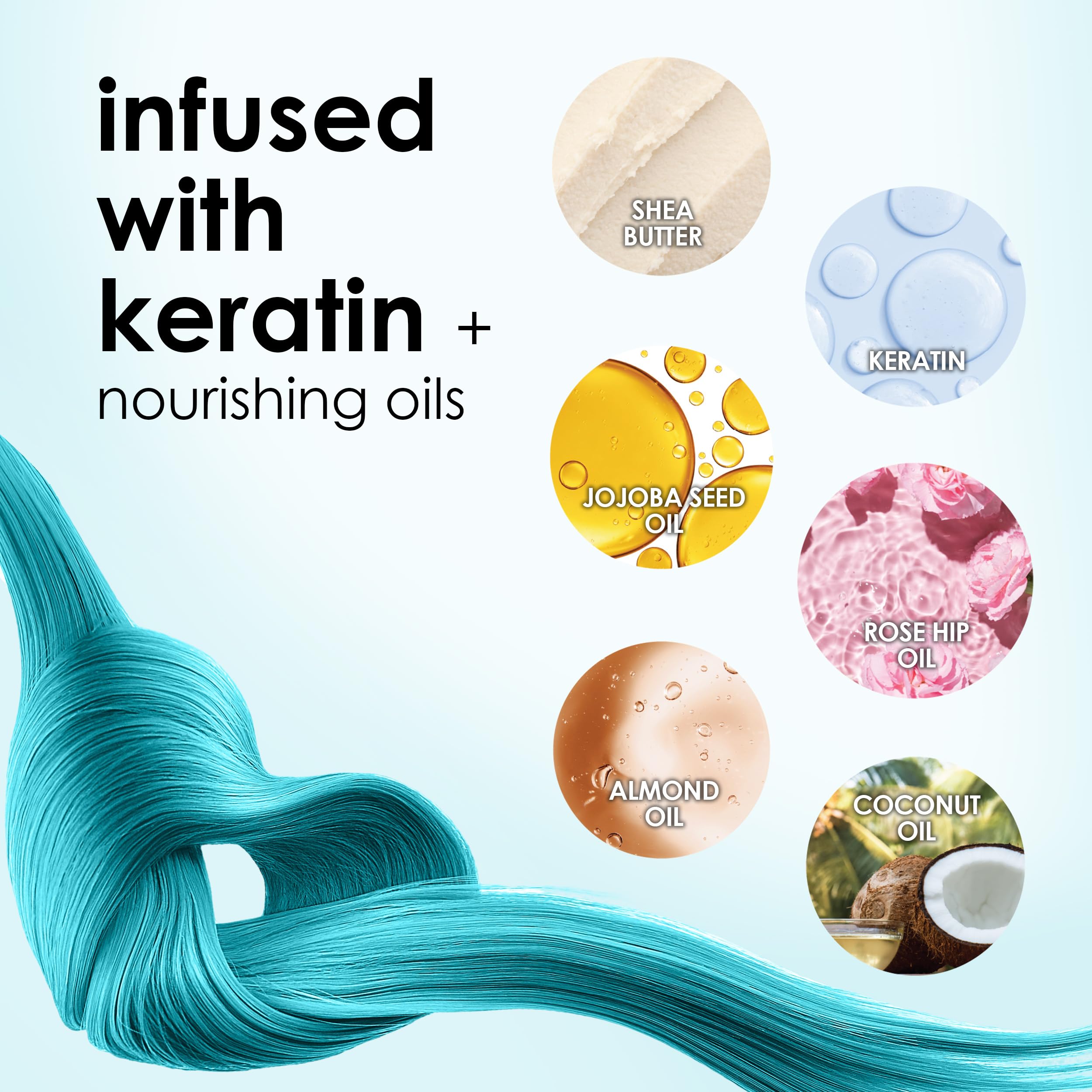 Cruelty-free Keracolor Teal logo on packaging