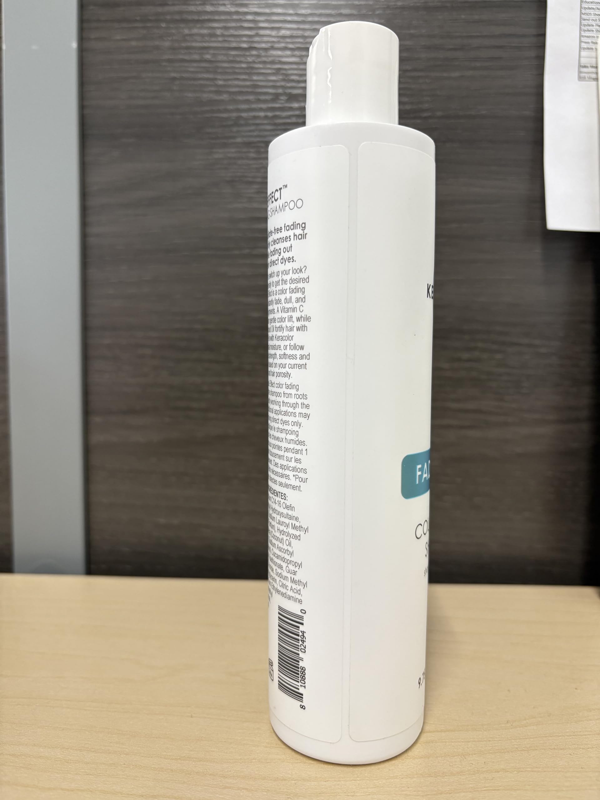 Keracolor Vitamina C Lift Suave, aporta brillo suave durante desvanecimiento del color