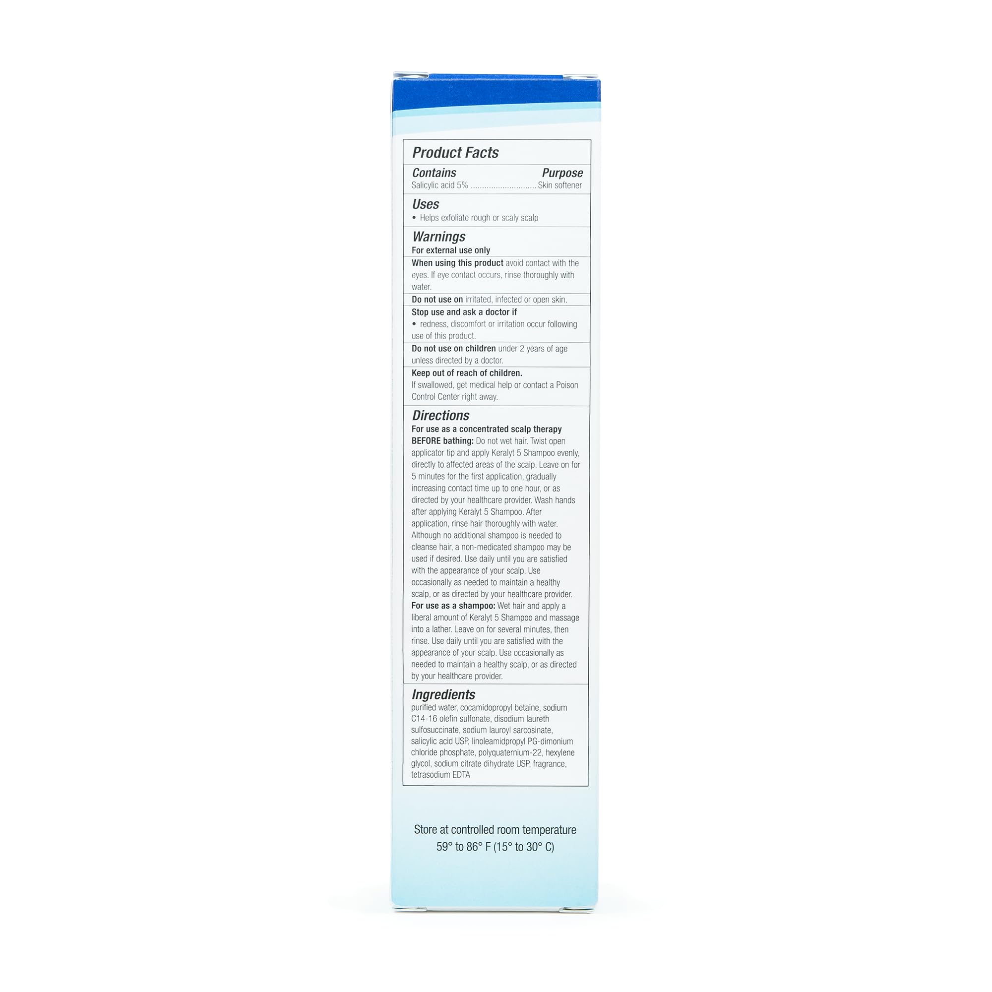Keralyt 5 pack shot conveys complete product with 177 ml.