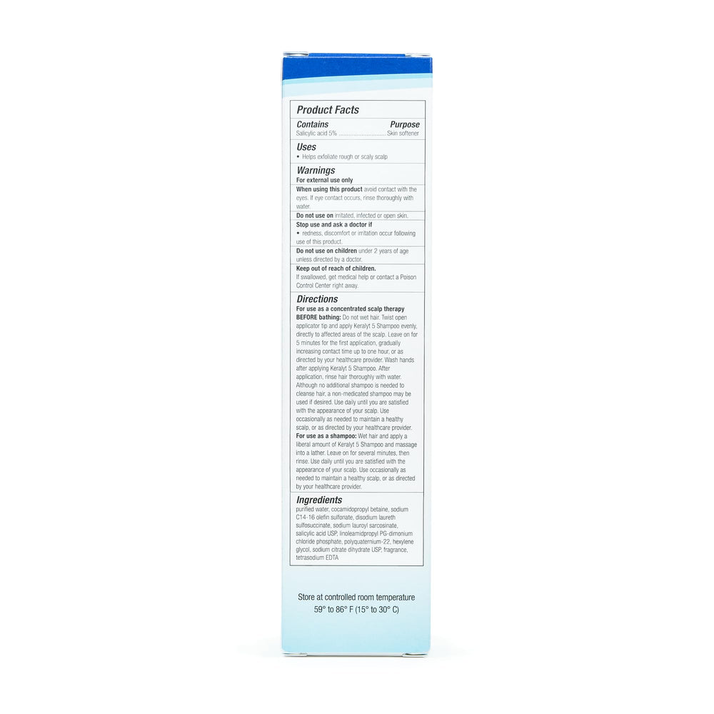 Keralyt 5 pack shot conveys complete product with 177 ml.