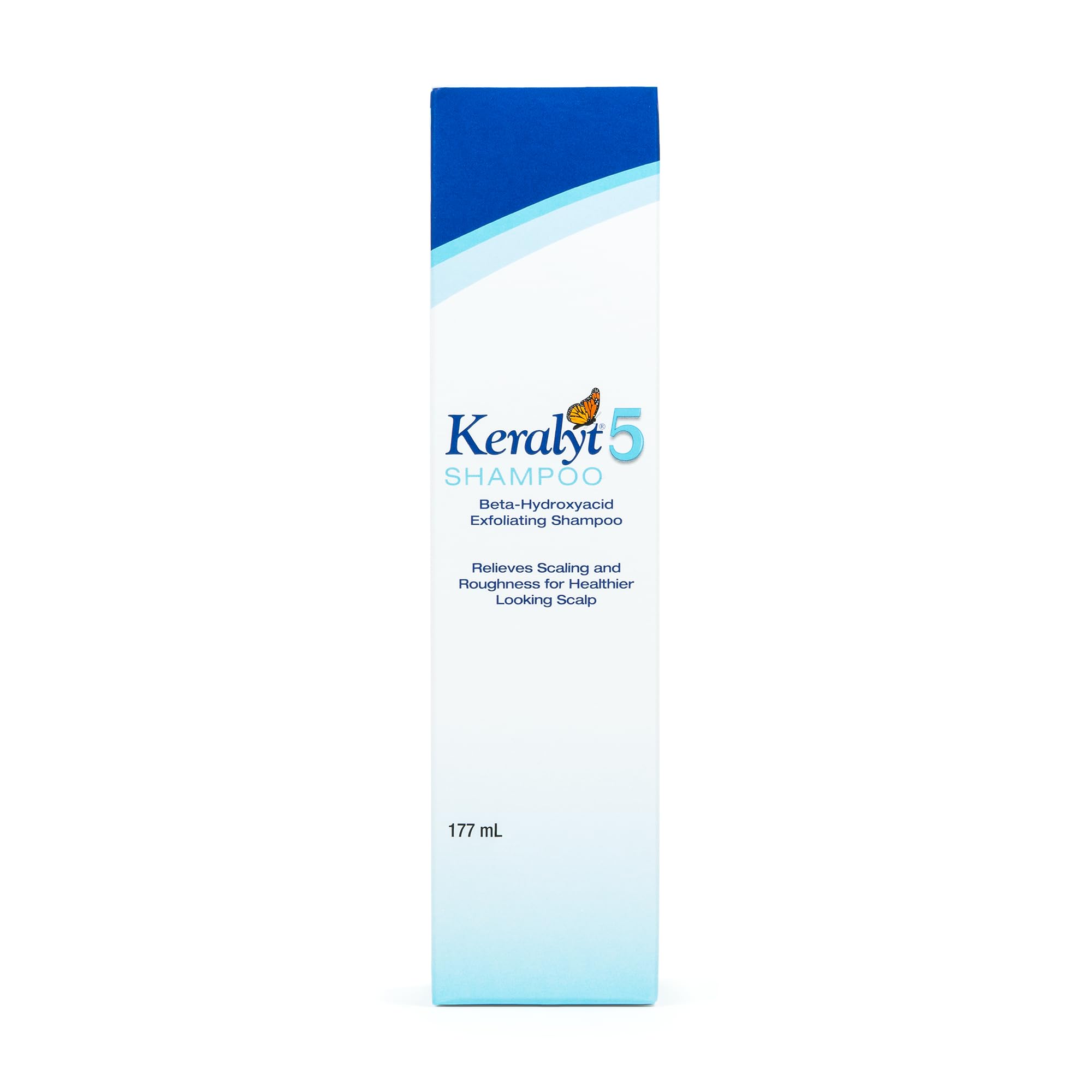 Keralyt 5 soft scalp after use image indicates comfort.
