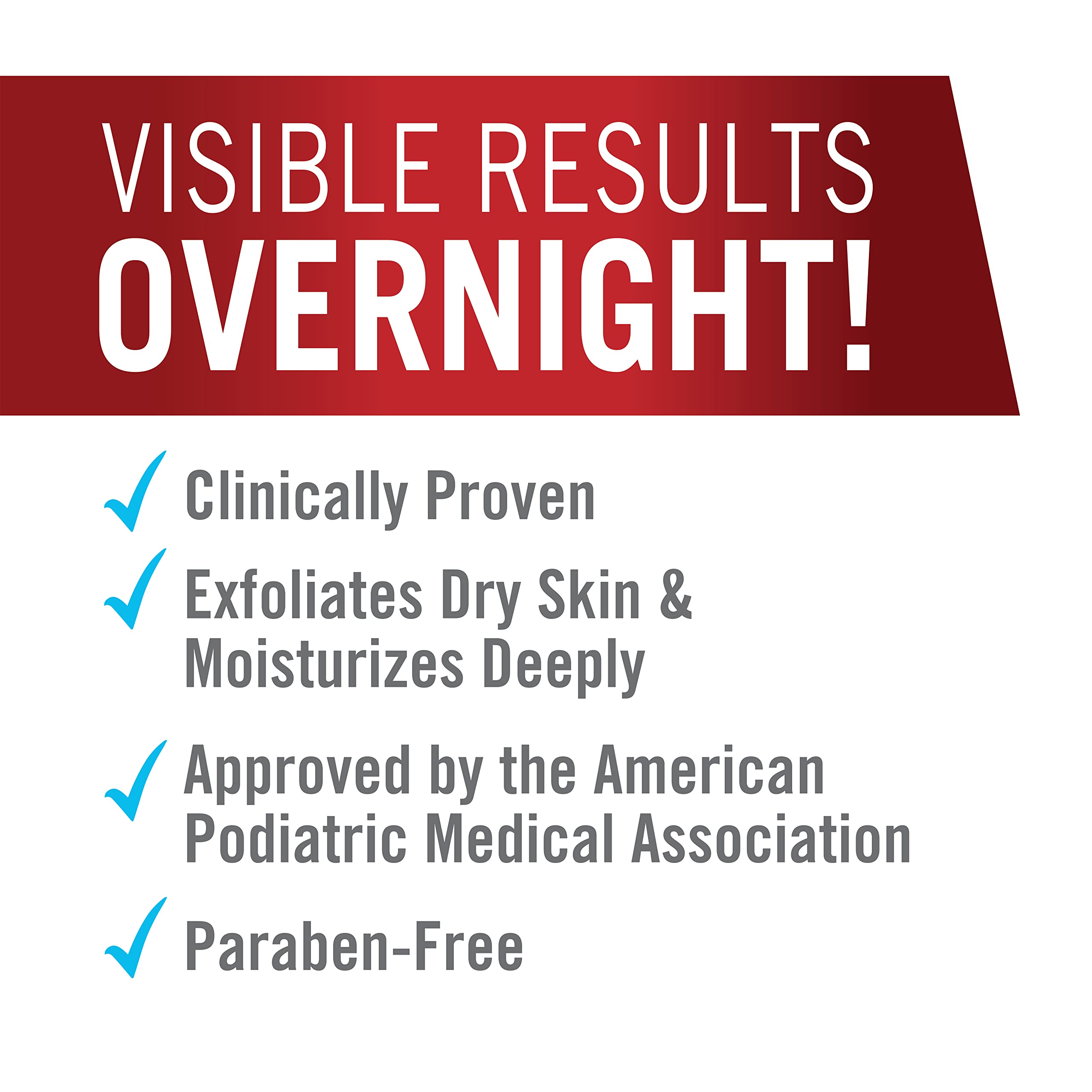 APMA-approved Kerasal badge signals professional backing for foot repair.