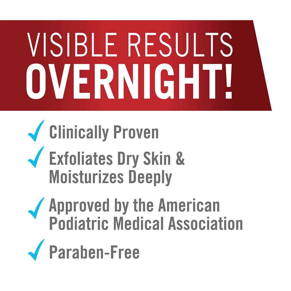 APMA-approved Kerasal badge signals professional backing for foot repair.