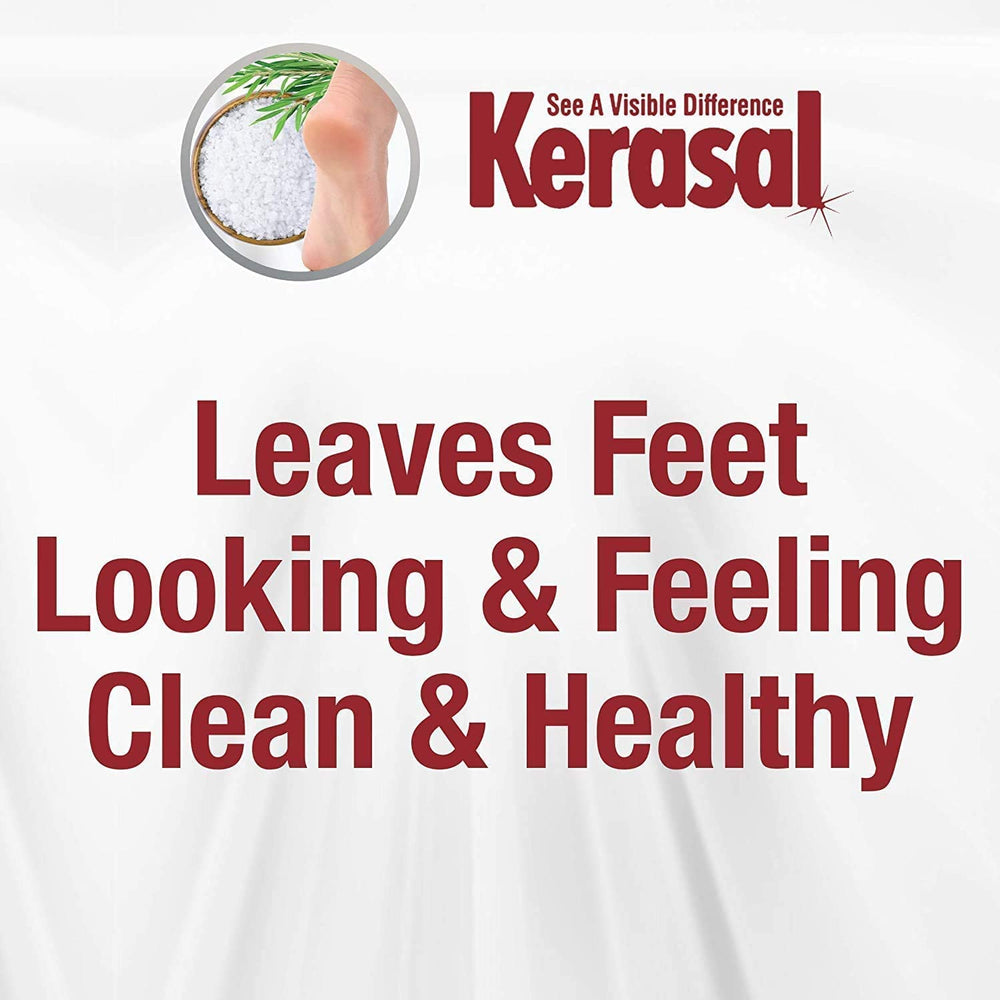 Kerasal hidrata y suaviza la piel de los pies
