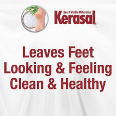 Kerasal hidrata y suaviza la piel de los pies