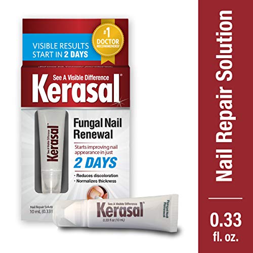 Kerasal Nail Renewal dermatologist-developed formula on packaging.
