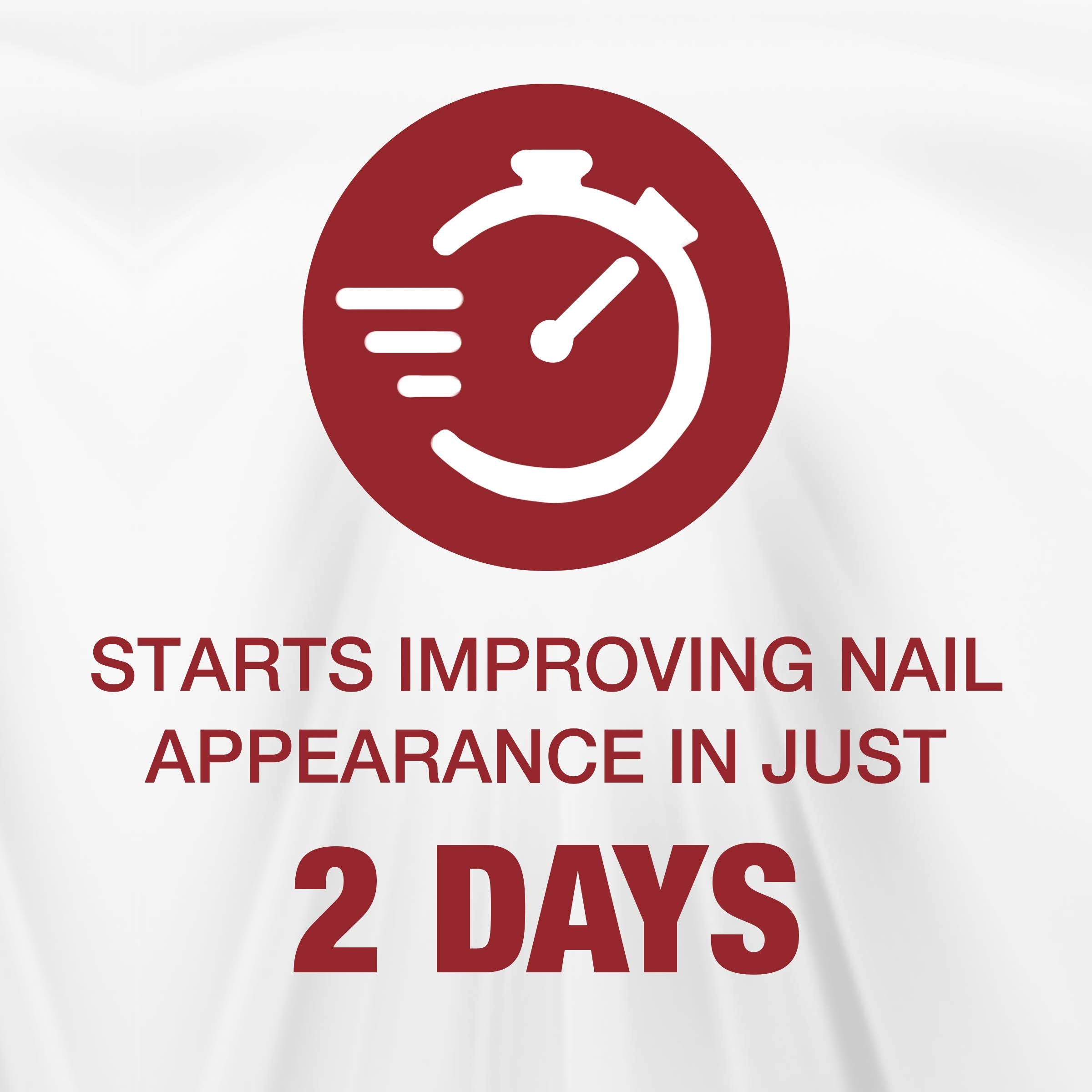 Kerasal Nail Renewal thickness closeup for smoother nails.