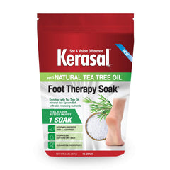 Kerasal remojo para pies, bolsa de 2 lb, cuidado suave