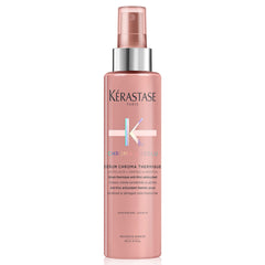 Kerastase Chroma Absolu serum bottle close-up showing color protection and smoothing.
