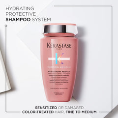 KÉRASTASE Chroma Absolute shampoo pump for easy daily dispensing