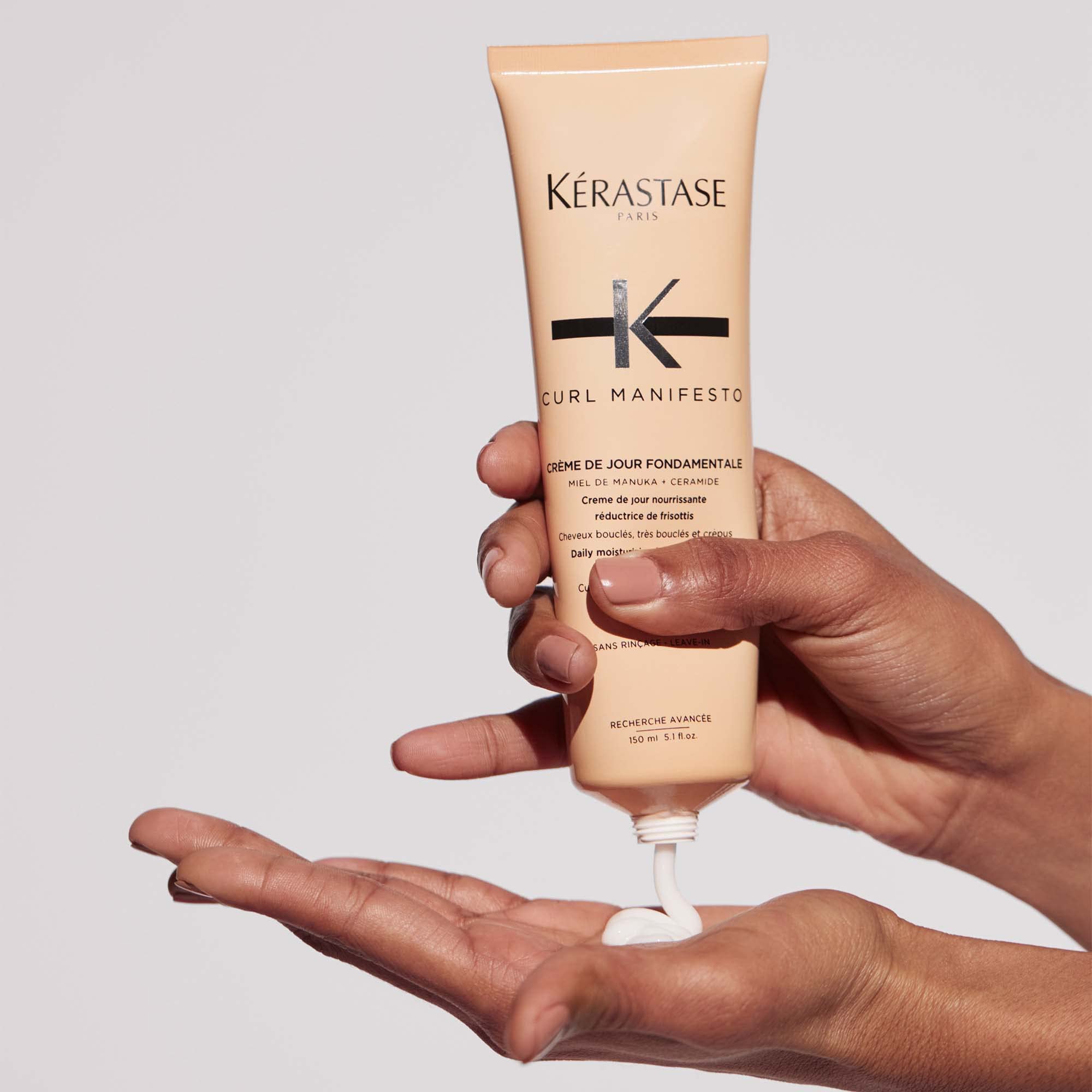 Kerastase Creme de Jour Fondamentale adds a healthy shine to curls.