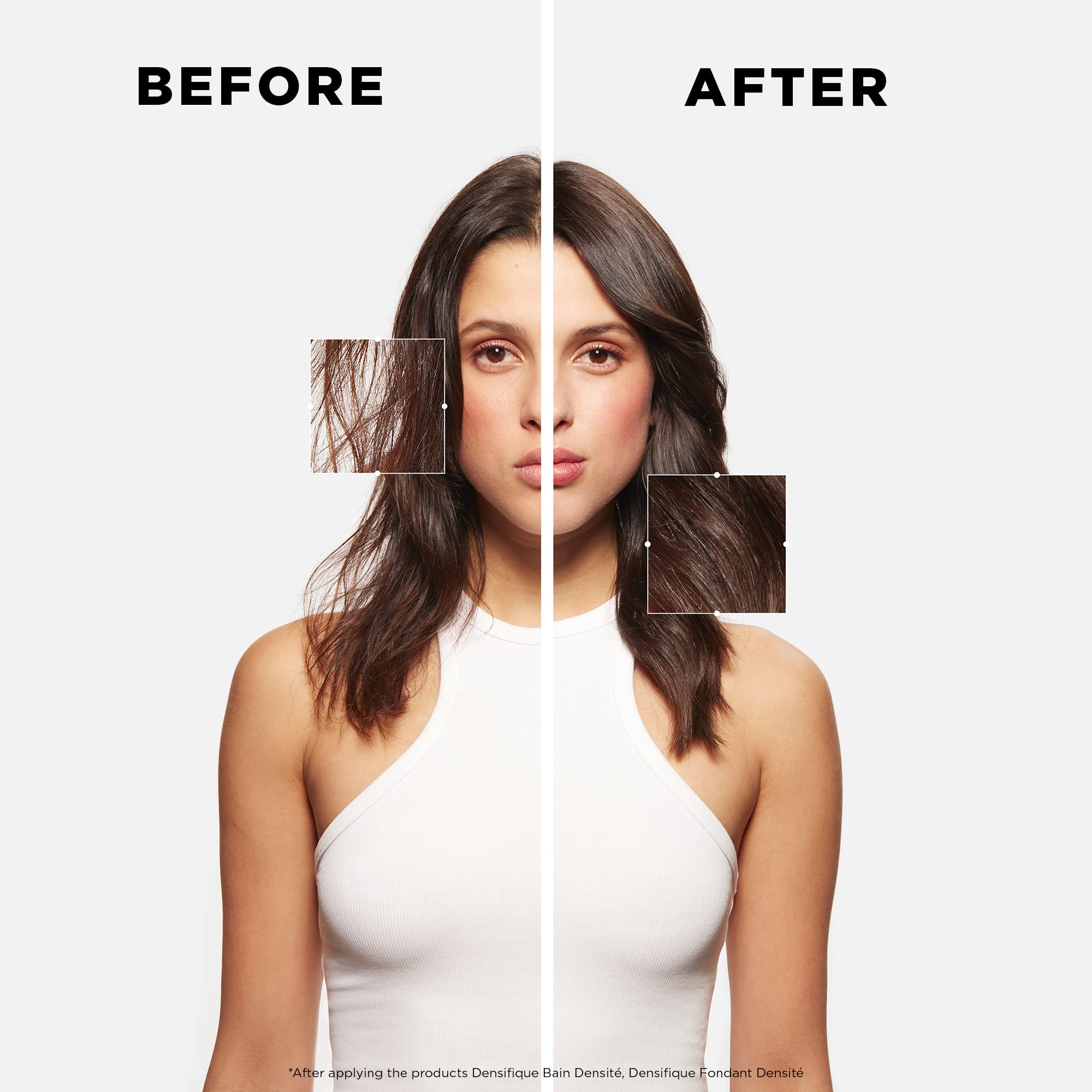 KÉRASTASE Densifique application scene demonstrates detangling and quick conditioning.