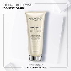 KÉRASTASE Densifique ingredient view emphasizing hyaluronic acid for density.