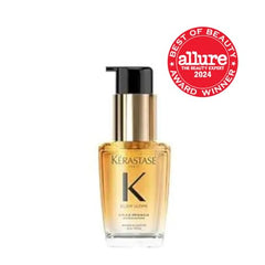 Kerastase Elixir Ultime pump dispenses oil for frizz control