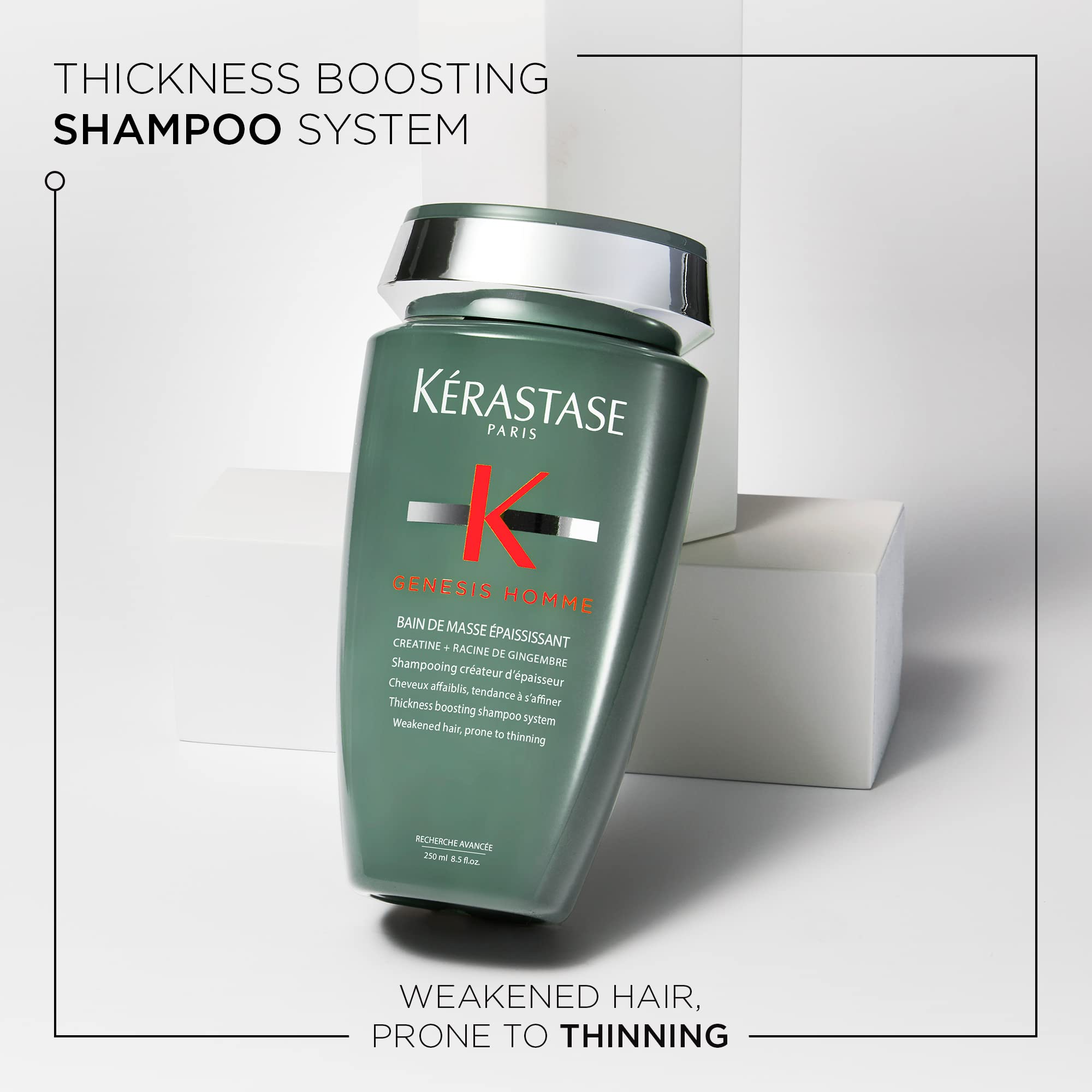 Kérastase Genesis Homme Bain De Masse bottle side view