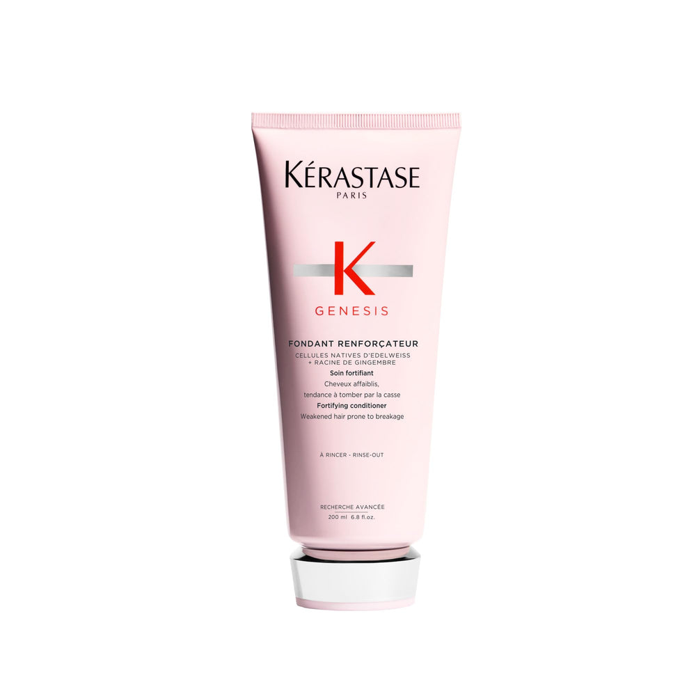 Kérastase Genesis renforcateur bottle shows premium packaging for stronger hair.