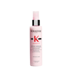 KÉRASTASE Genesis Thermique bottle with pump provides heat protection for fragile hair during blow-drying