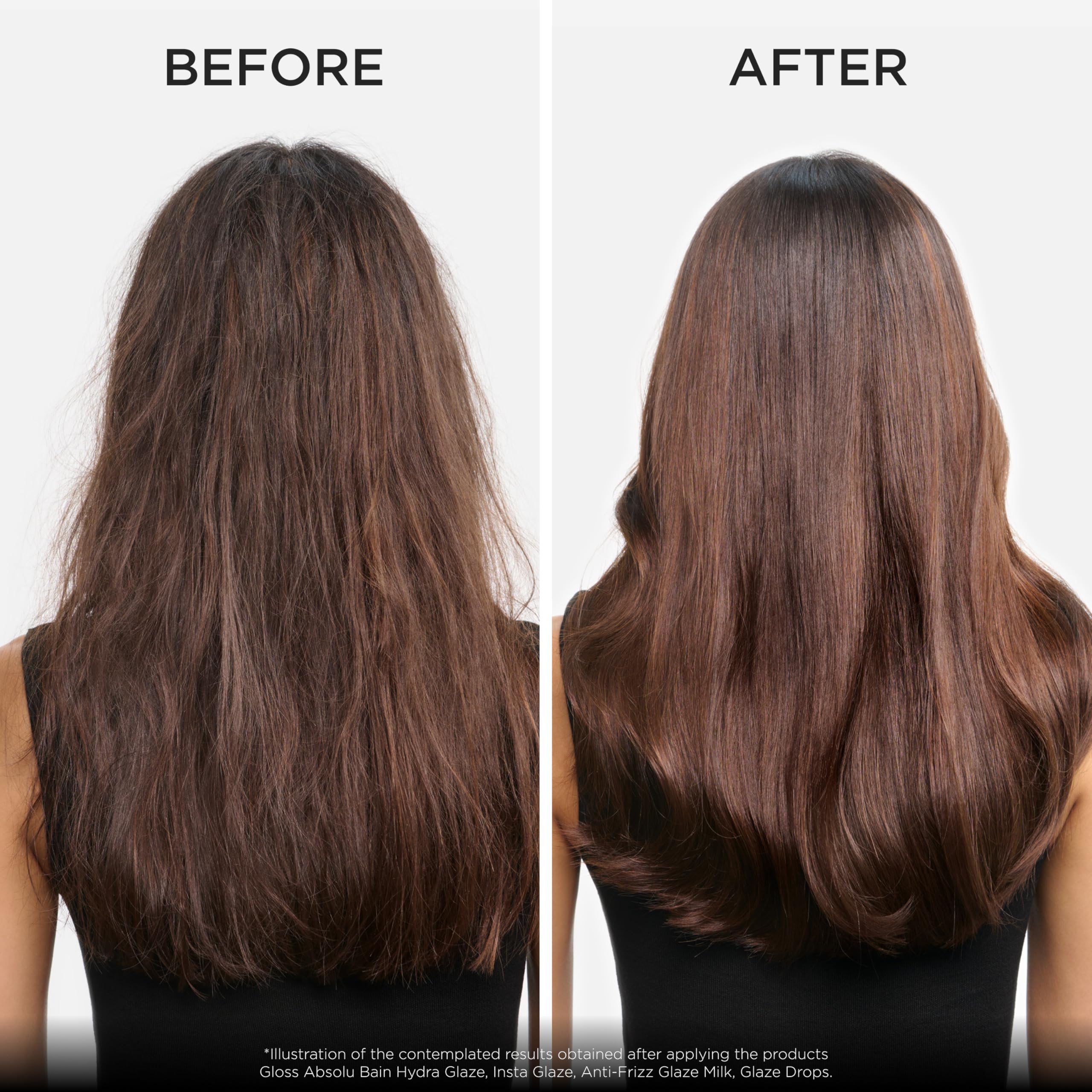 Gloss Absolu foam close-up demonstrates luxurious lather for cleansing.