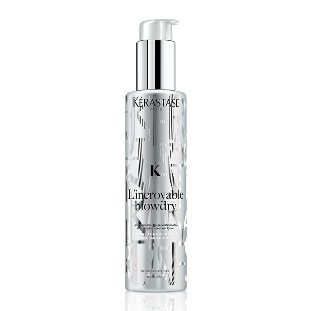 KÉRASTASE L'incroyable Blowdry Serum bottle close-up showing premium packaging and heat protection