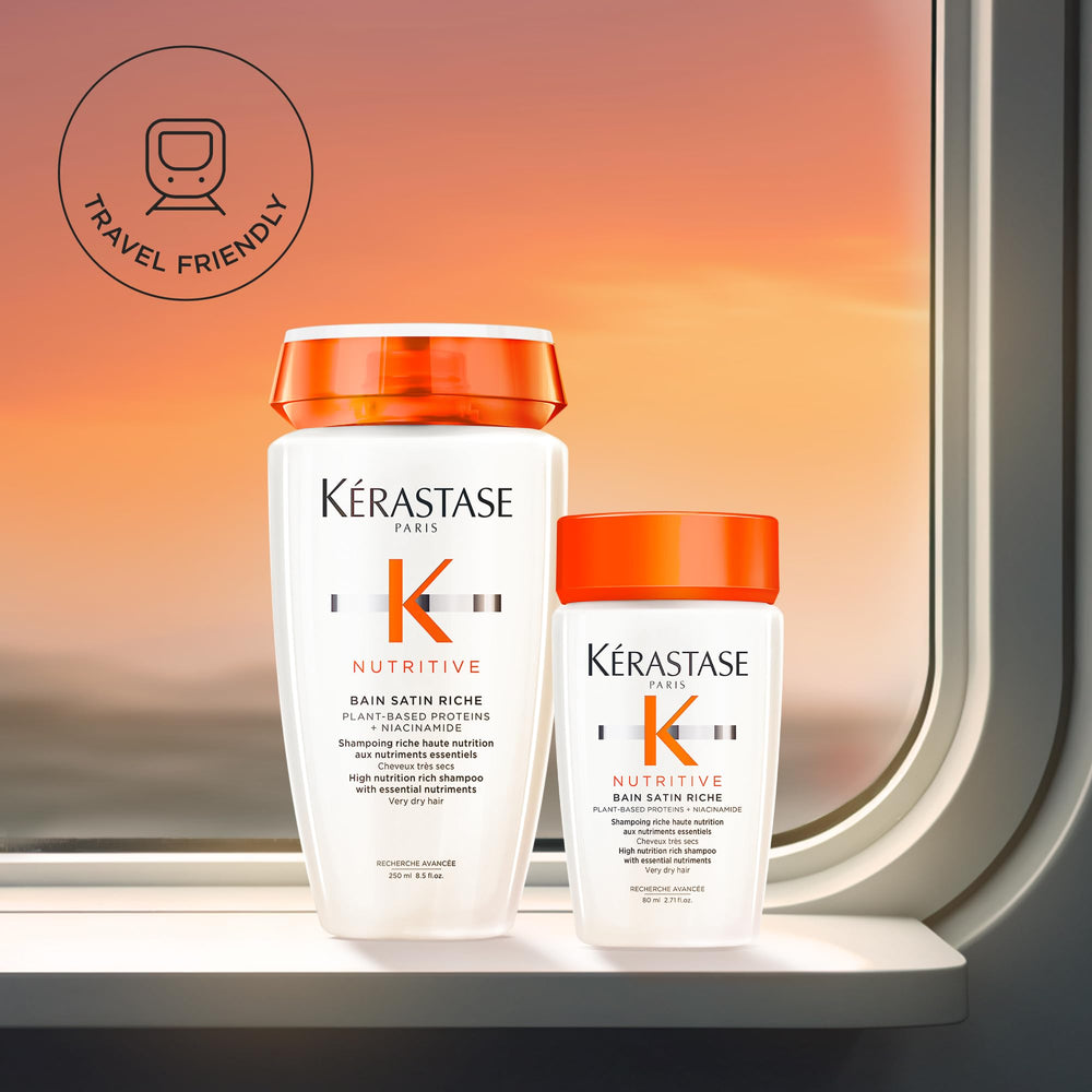 KÉRASTASE Nutritive Bain Satin Riche, espuma suave para desenredar.