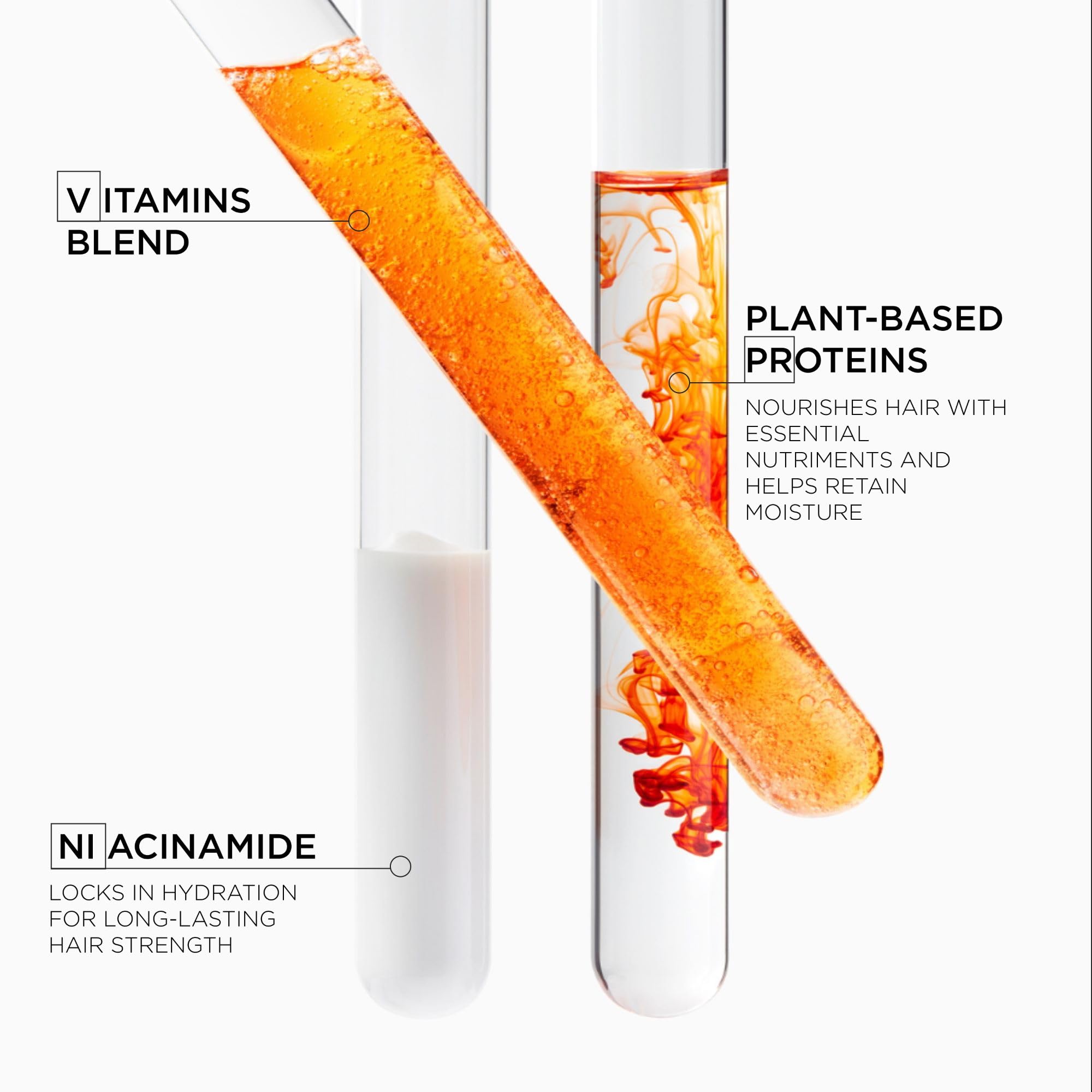 Kérastase Nutritive detangling action on wet hair for smoother styling.