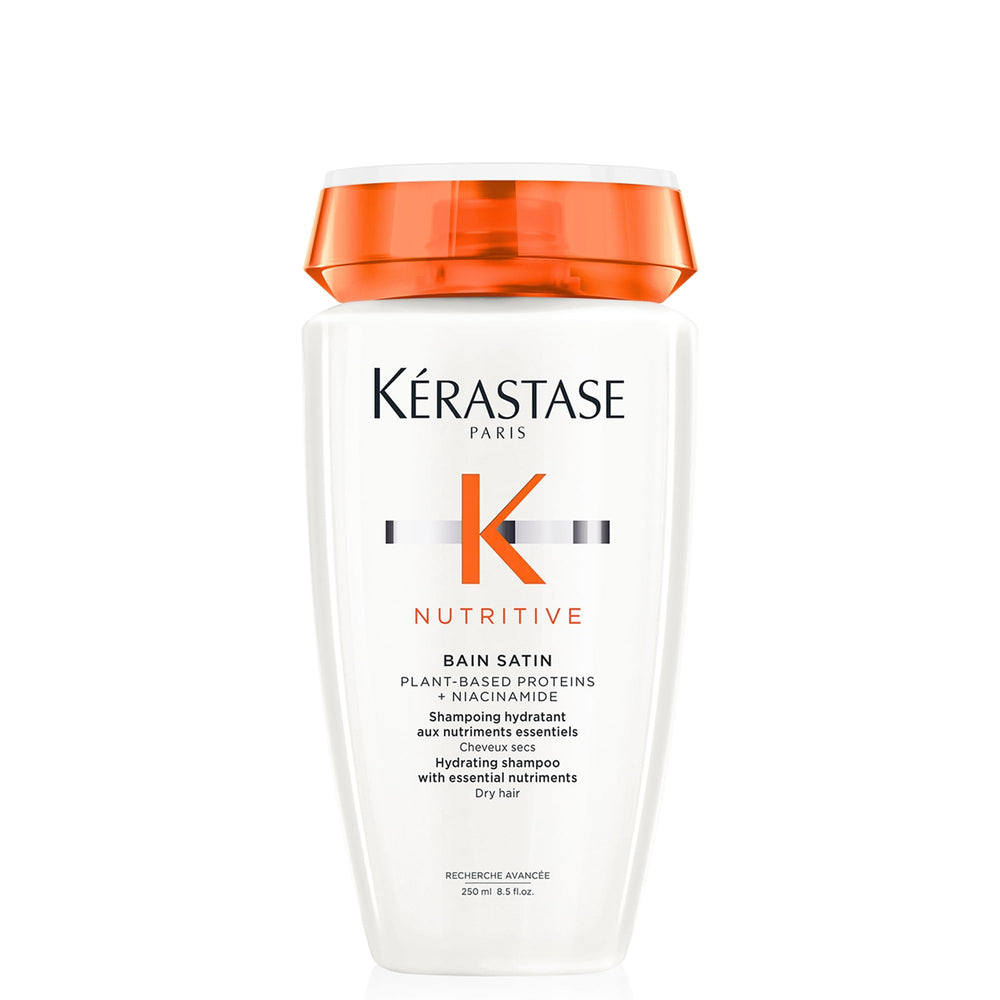 Kérastase Nutritive Gentle Hydrating Shampoo bottle offering hydration for dry hair.