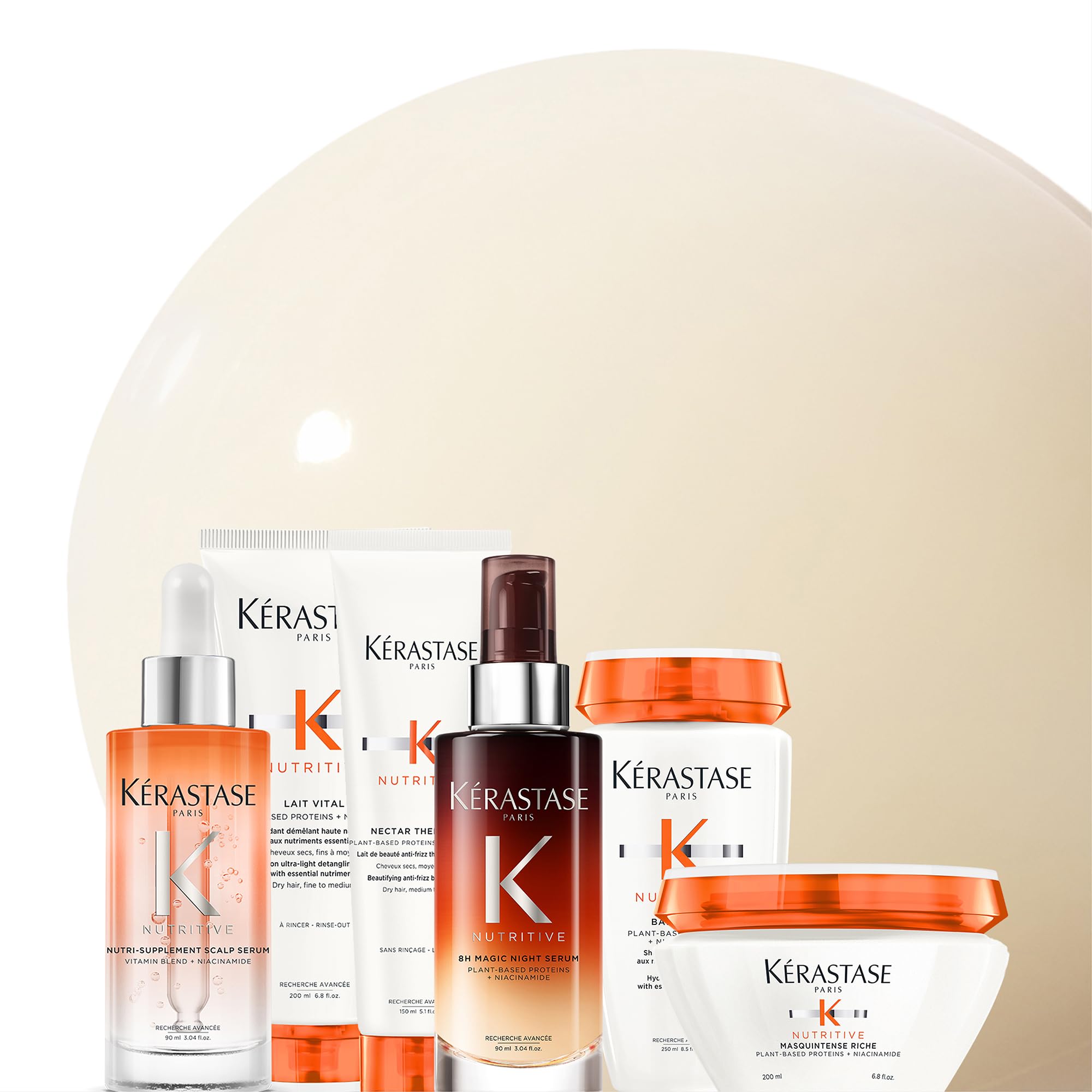 Kerastase Nutritive Lait Vital travel size bottle for on the go hydration