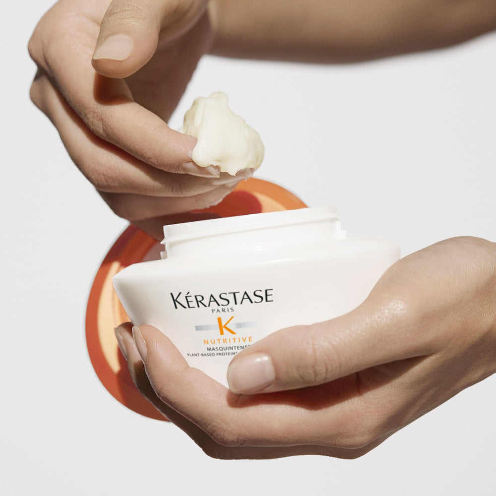 KÉRASTASE Nutritive Masquintense mask plant-based proteins emphasis nutrient richness