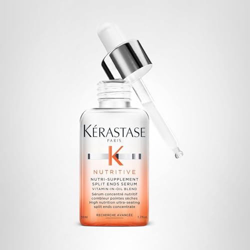 Kérastase Nutritive night routine pairing with a nighttime serum idea.