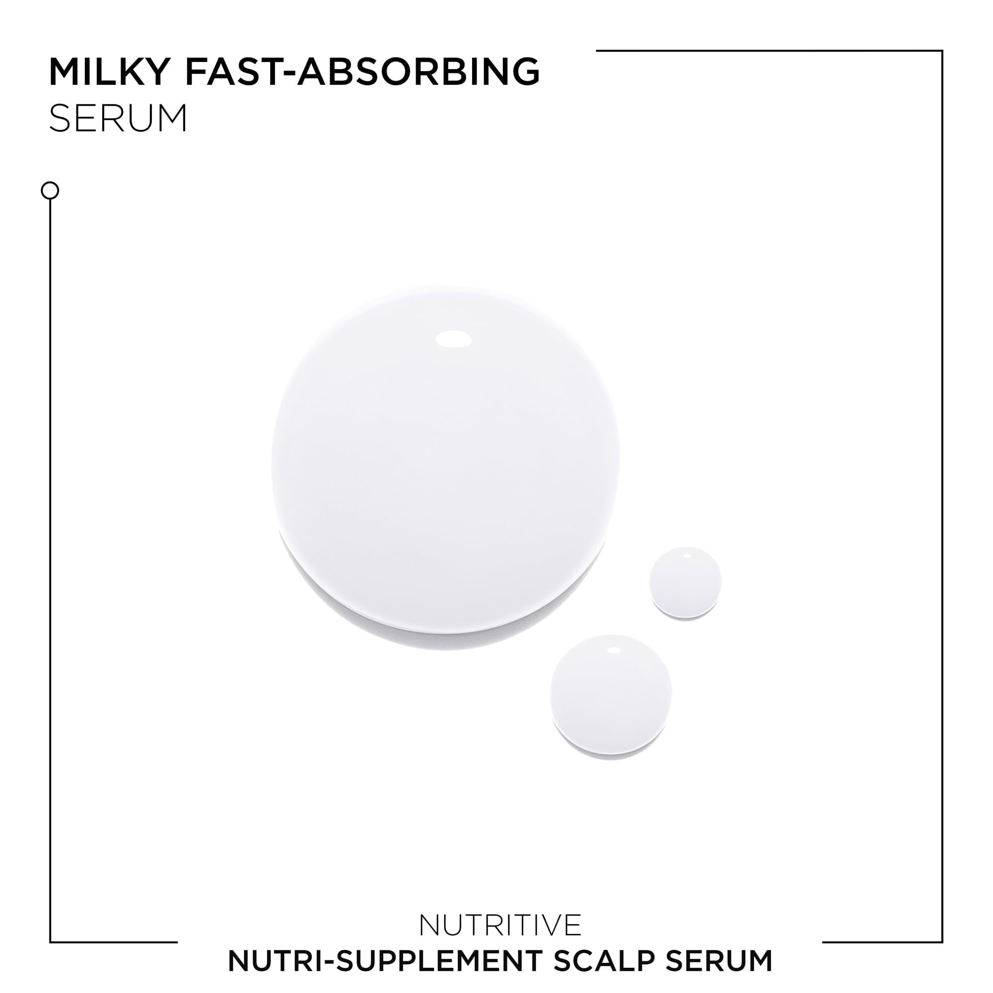 Step-by-step illustration of applying Kerastase Nutritive serum to roots for even hydration.