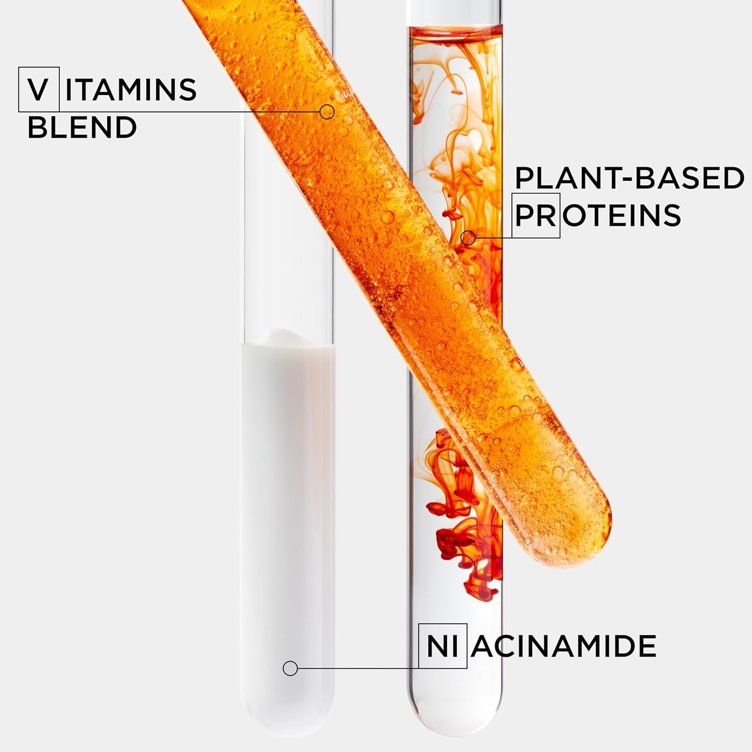 Kérastase Nutritive serum gloss after use shows healthy shine.