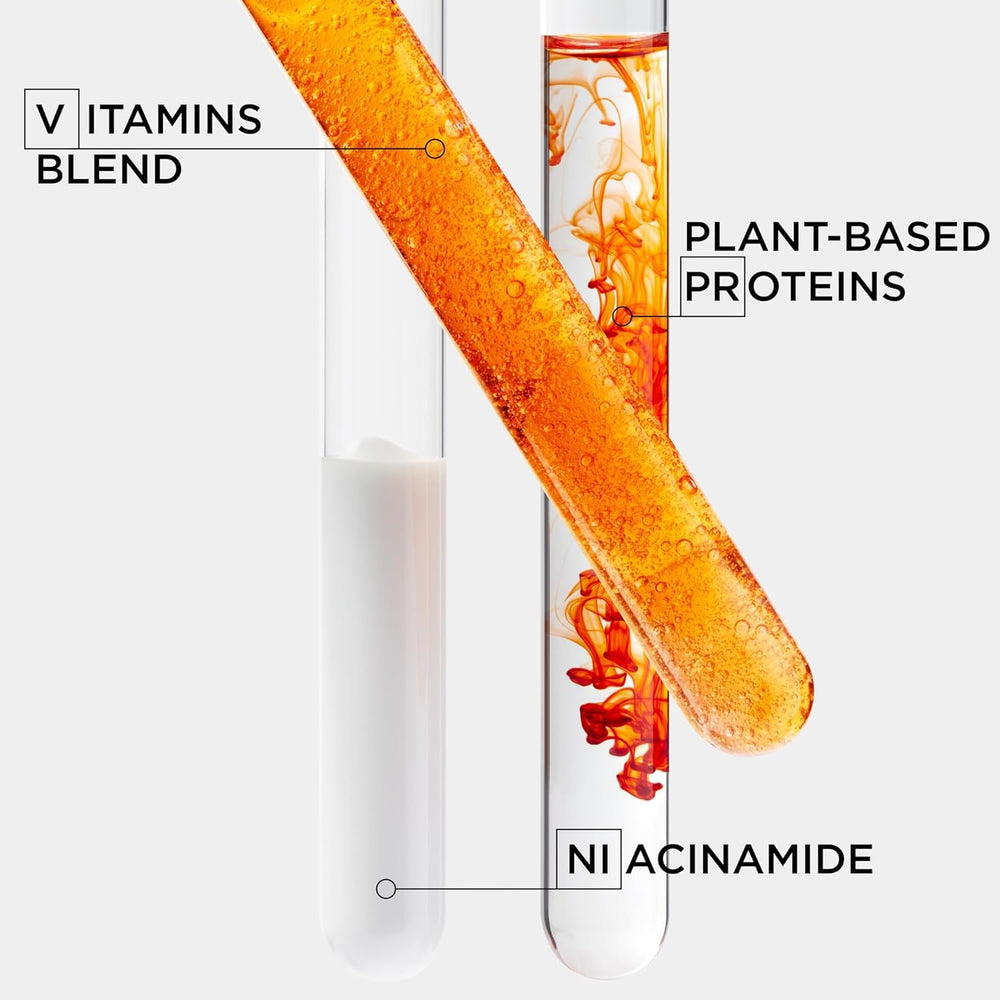 Kérastase Nutritive serum gloss after use shows healthy shine.