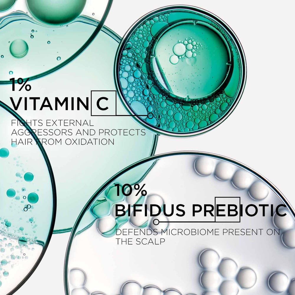 Kerastase Potentialiste ceramides ingredient close-up hints at barrier protection.
