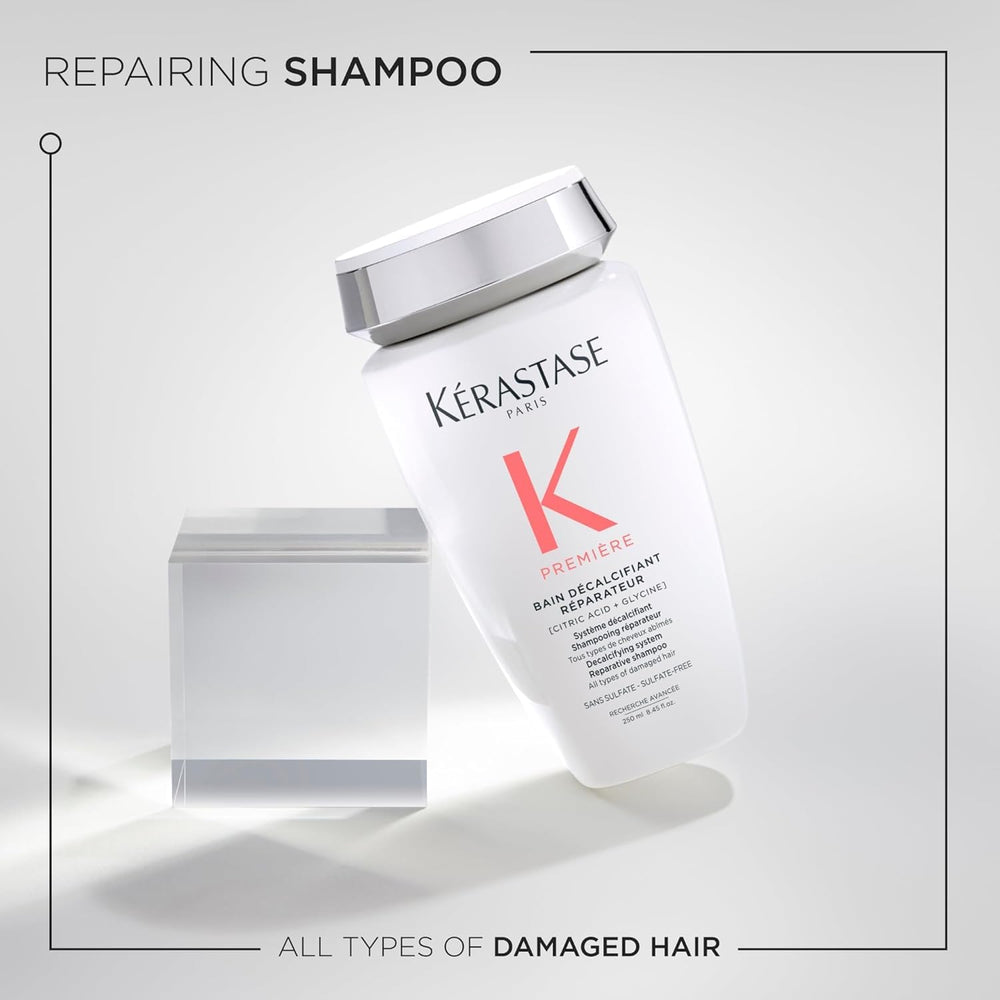 Kerastase Premiere discovery hair strength visual suggests improved resilience over time.