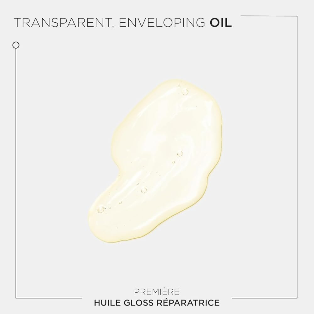 KÉRASTASE Première Repairing Gloss Oil shine-boost on reflective hair.