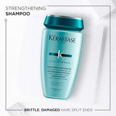 Kerastase Resistance Force Architecte shampoo lather cleansing fragile hair gently