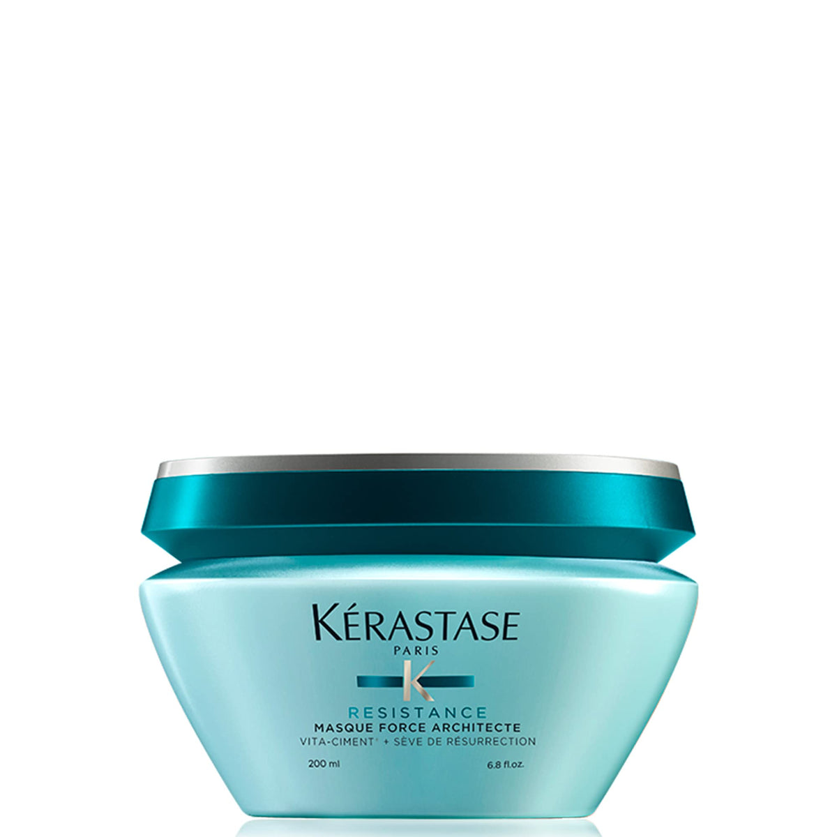 KÉRASTASE Resistance Masque Force Architecte bottle front for strengthening damaged hair.