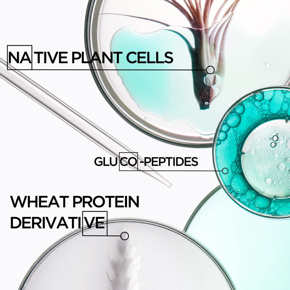 KERASTASE Resistance Therapiste hair shine close-up reveals glossy, healthy-looking strands.