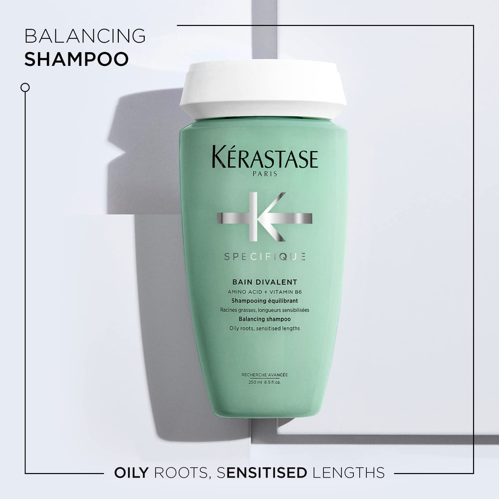 KÉRASTASE Specifique balance shampoo targets dry ends with hydration