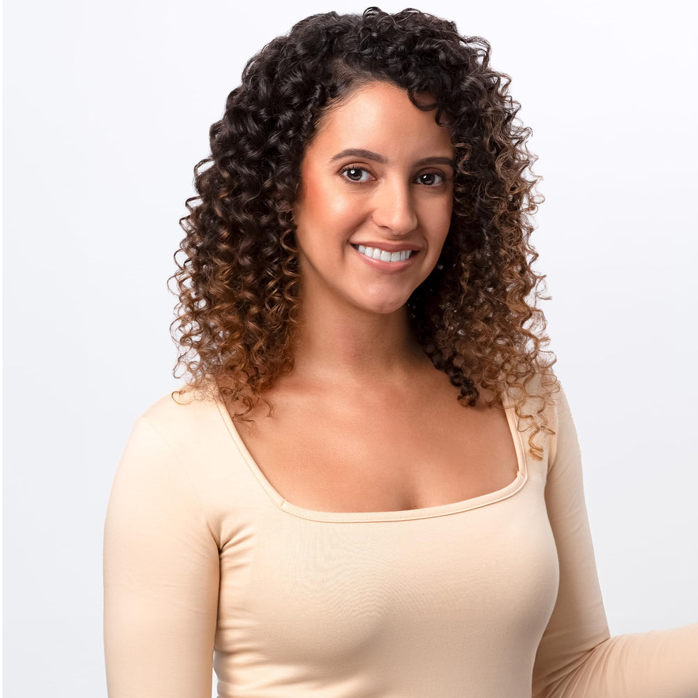 Keratin Complex Keratin Care results image shows healthier shine.
