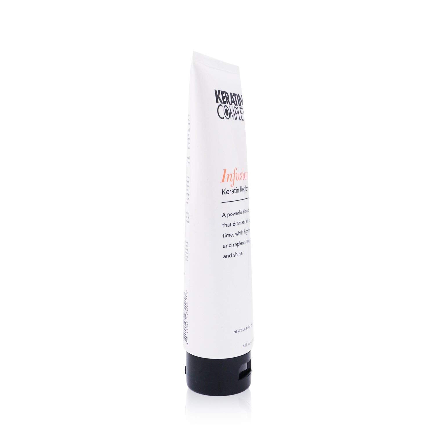 Keratin Complex Infusion Blow Dry Cream packaging displayed for easy styling routine.