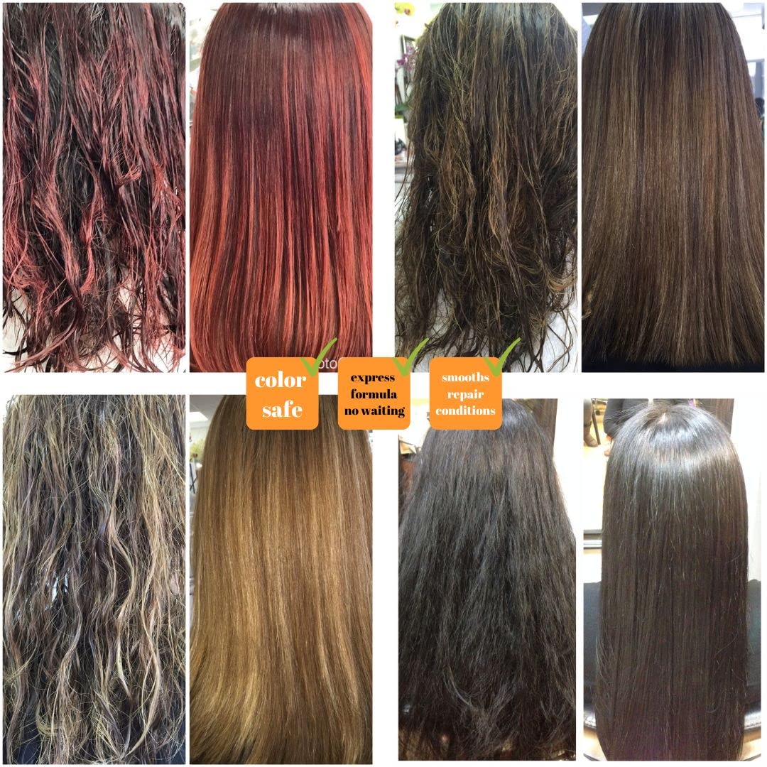 This Kerazon Professional Product texture-swatch demonstrates creamy consistency for controlled use.