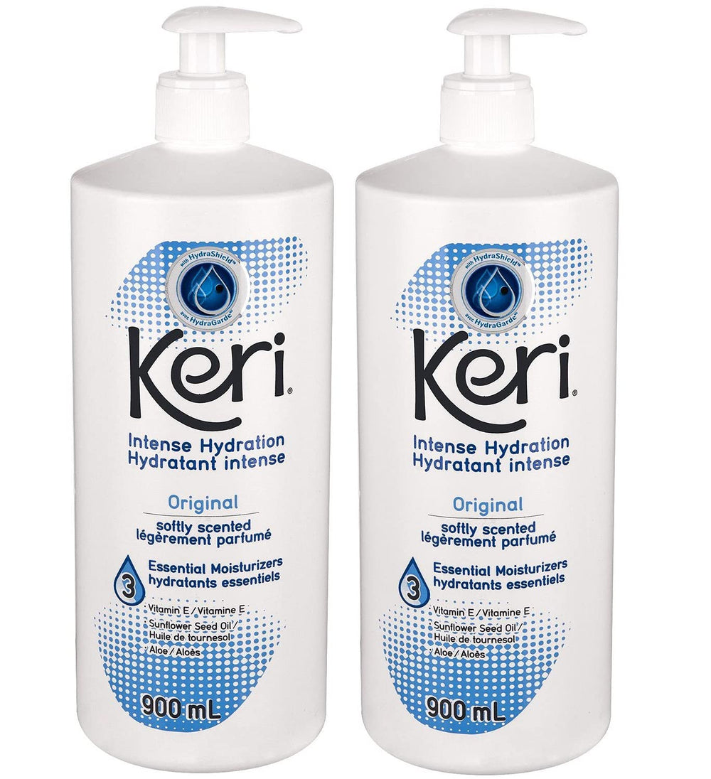 Keri Lotion Original Intense Hydration pump for easy daily application and lasting moisture