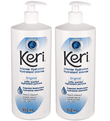 Keri Lotion Original Intense Hydration pump for easy daily application and lasting moisture