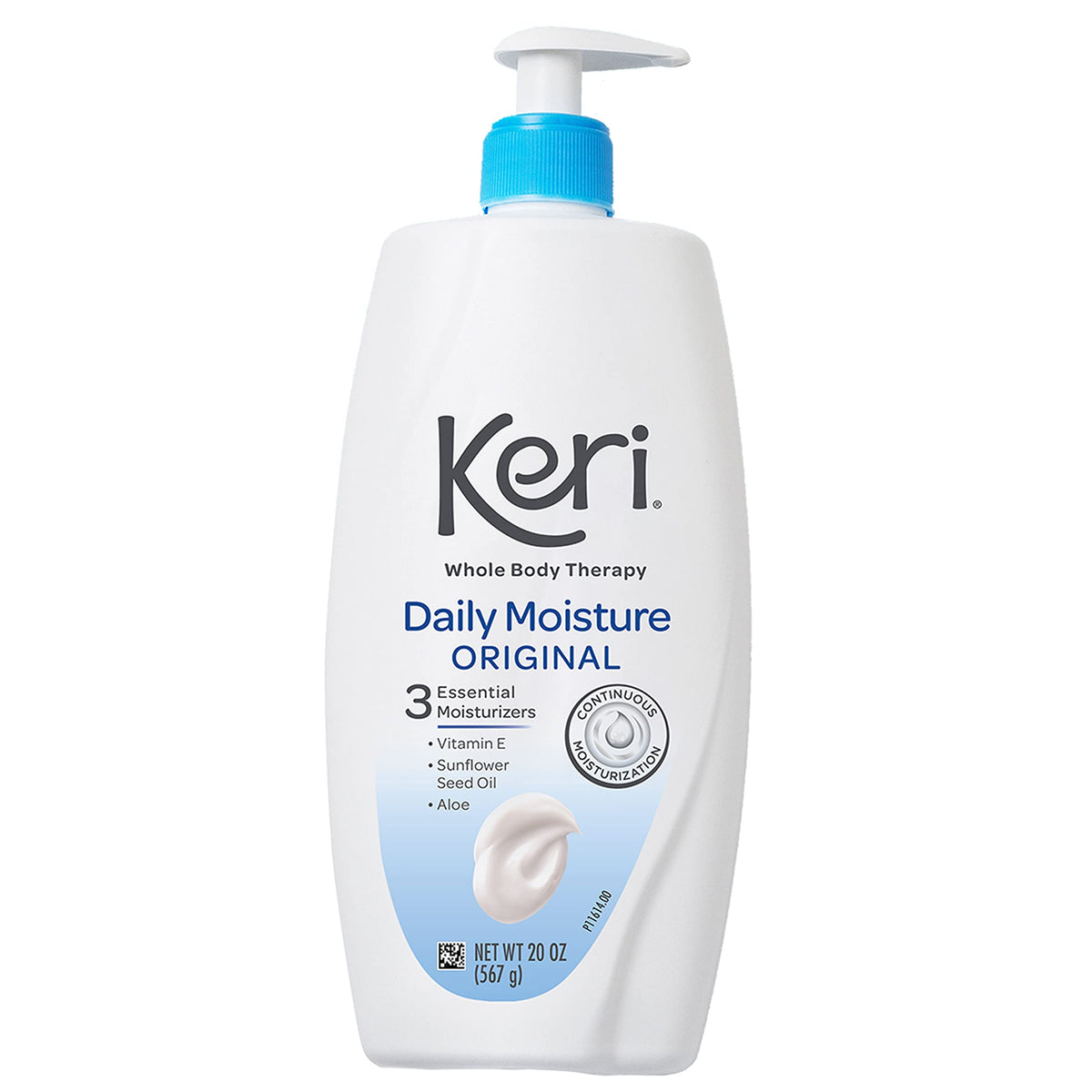 Keri Original crema para cuerpo en bote, hidratación profunda para todo el día.