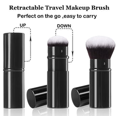 Durable Keriloo aluminum-handle kabuki brush delivering smooth makeup application.
