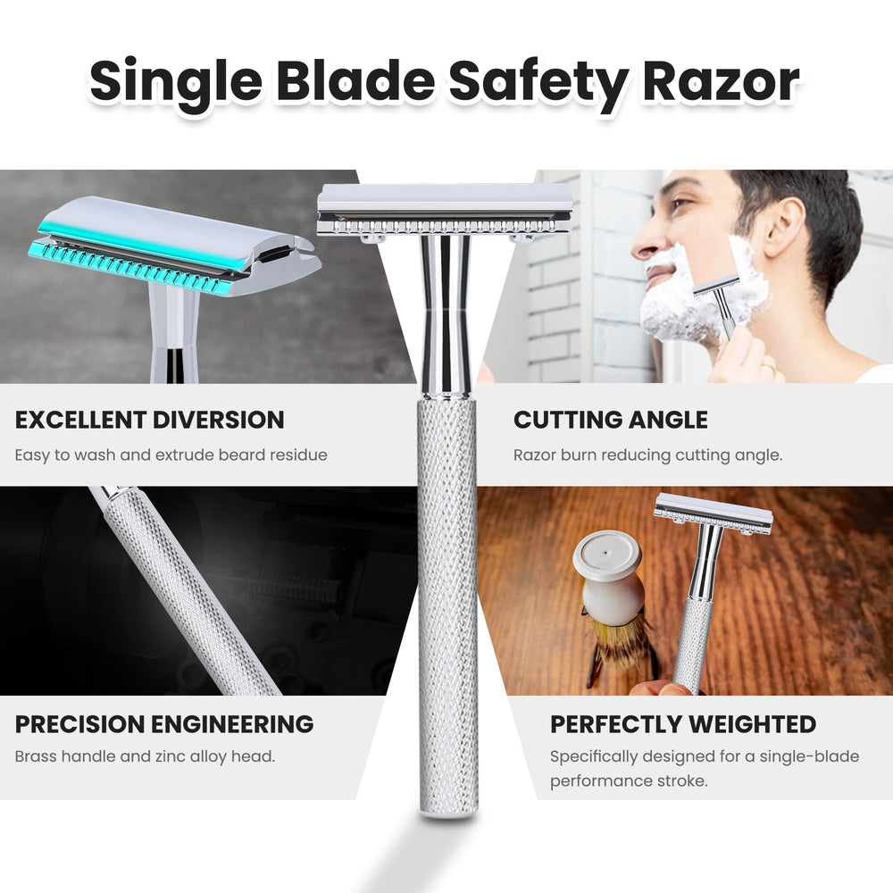 Keropy razor highlighted 30-degree blade angle design for comfort.
