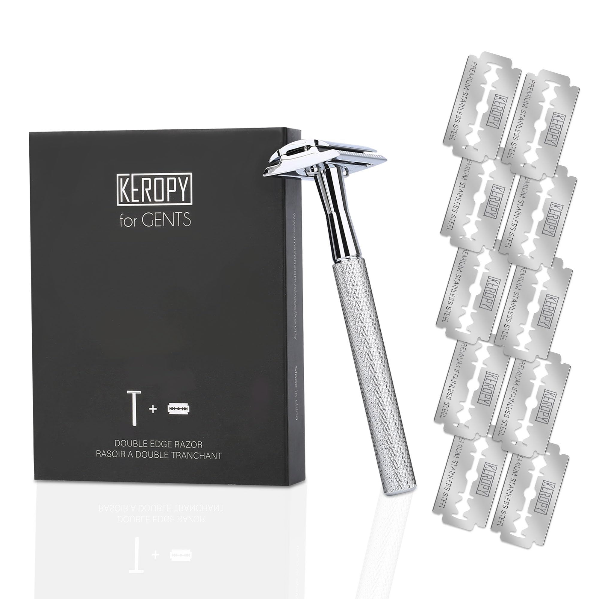 Keropy packaging and branding shown during unboxing.