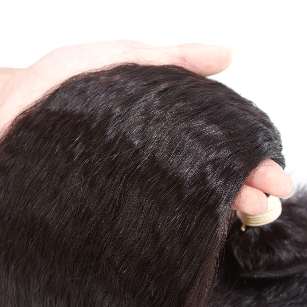 Kerriana kinky straight three-pack bundles for full sew-in options.